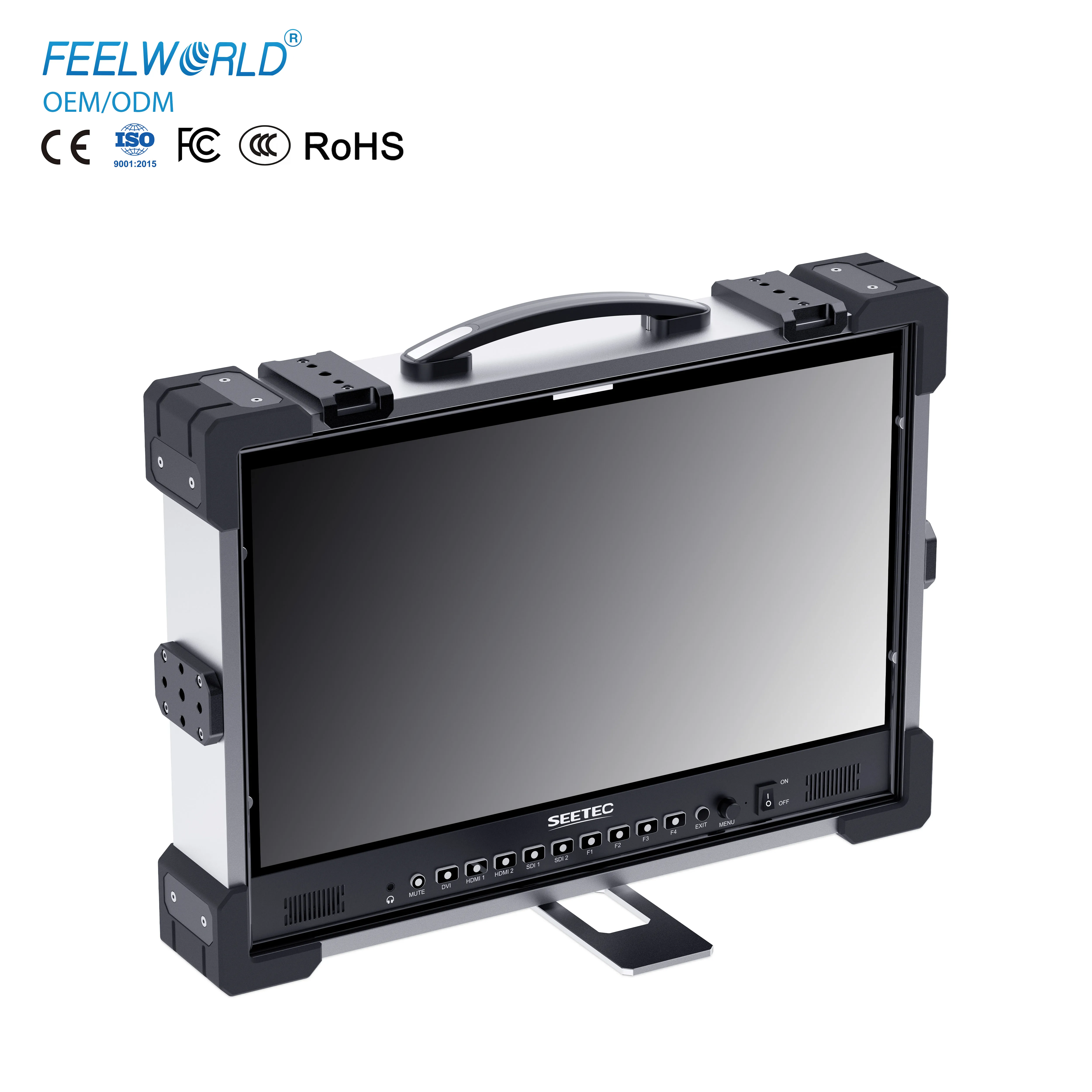 

SEETEC P215 PRO-CO Professional HDR IPS Broadcast Monitor with Customizable Startup and Packaging for Desktop Use