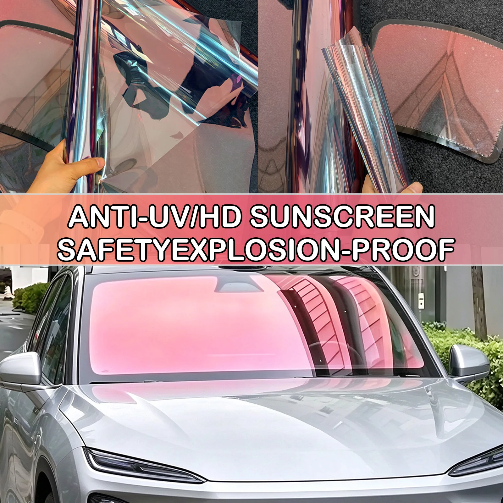 78% Chameleon Car Tint Film High Quality Auto Side Windows Foil Color Change Sun Solar Sticker Protector