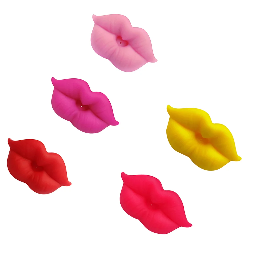 

5 Pcs Care Baby Pacifier Cute Pacifiers 520X320X200CM Shower Party Supplies Silicone