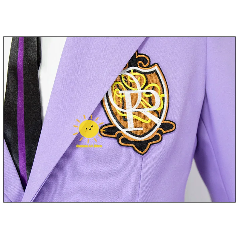 أنيمي فوجيوكا Haruhi الأزياء التنكرية ، النادي المضيف المدرسة الثانوية ، الدعاوى الأرجواني ، الدعاوى الهدايا