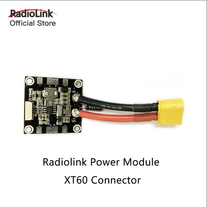 Radiolink Power Module XT60 Connector for Mini Pix Crossflight Flight Controller Replacement with Connect Cable Parts