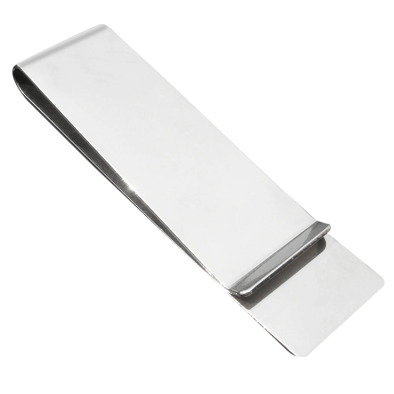 1Pcs Edelstahl Geld Clip Mode Einfache Silber Kreative Banknote Clip Gürtel Clip Persönlichkeit Lesezeichen Metall Ticket Ordner – Detail 5