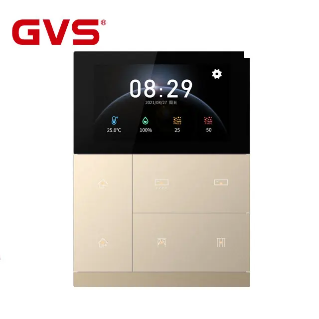 Knx Switch Commercial Knx Intelligent Hybrid Control Panel Household Wall Push Button Switches