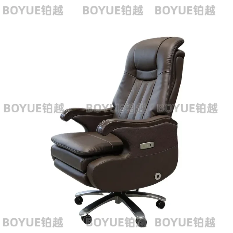 Executive Office Chair High Back Swivel Computer Desk Seat Ergonomic Reclining Business Manager Armchair Comfortable Home