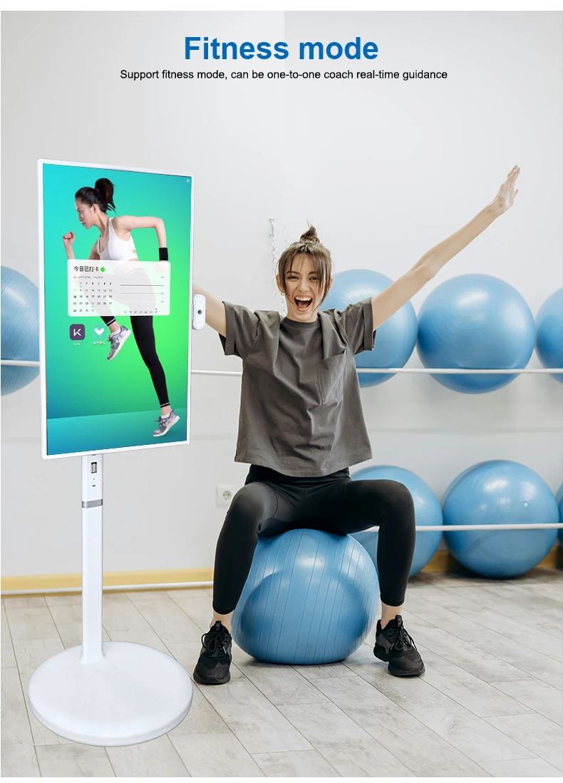 Fabrik Direktverkauf Android 32 Zoll Berührbarer Smart TV Lange Arbeitszeit Batterie Tragbare Smart Touch Screen Display