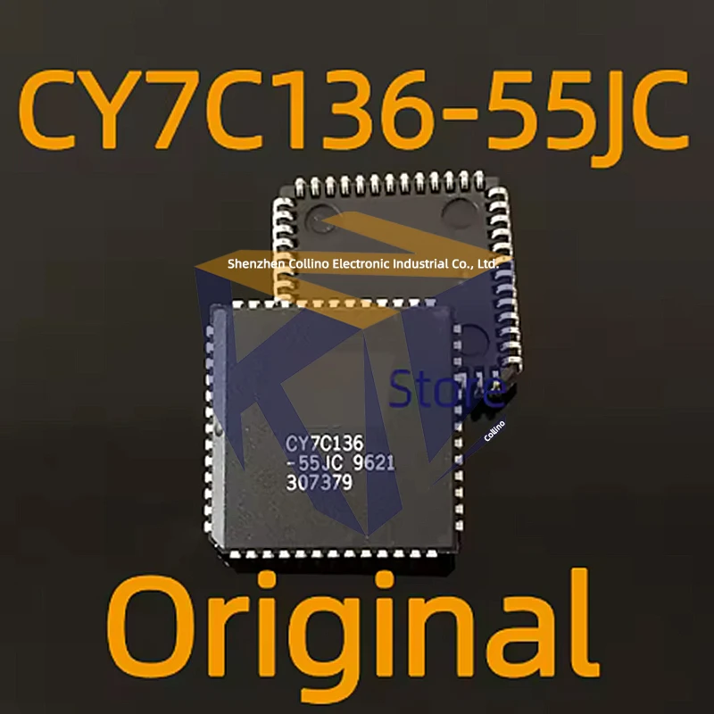 1pcs CY7C136-55JC PLCC52 CY7C13655JC CY7C136 55JC original