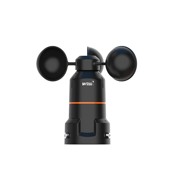 Ultrasone anemometer met 4-20 ma-uitgang 3-kops windsnelheidssensor Digitaal display voor gegevensregistratie Elektronische stroom