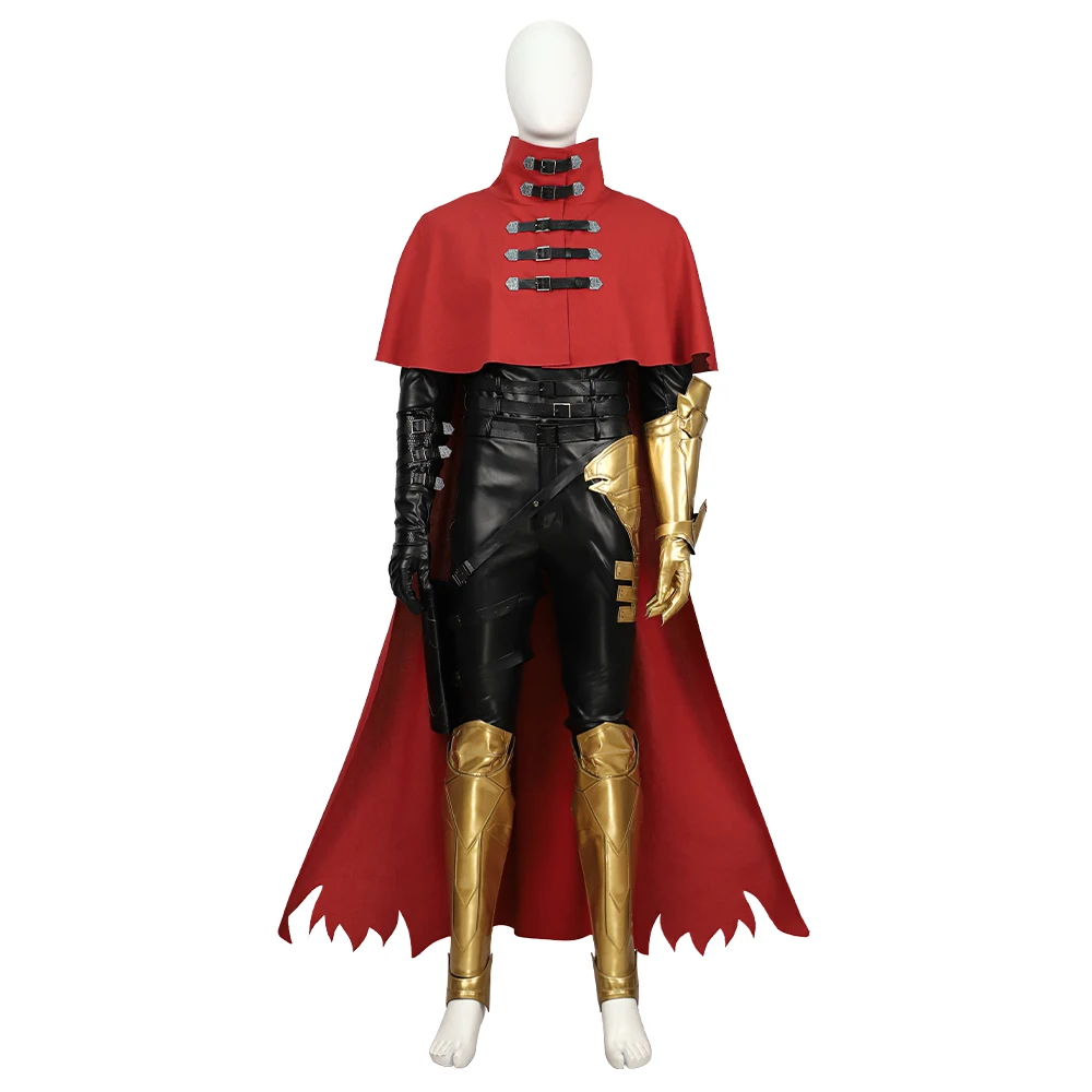 Claude Valentine Cosplay Fantasia, Final Cos Fantasia Fantasia, Fantasia Conjunto completo, Halloween Carnaval Party Suit