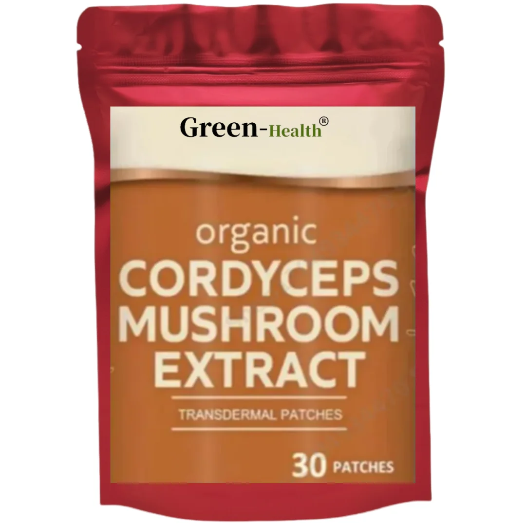 BX7S High Quality Cordyceps Transdermal Patches ( Count) – Boost Heart Health, Energy & Stamina Support