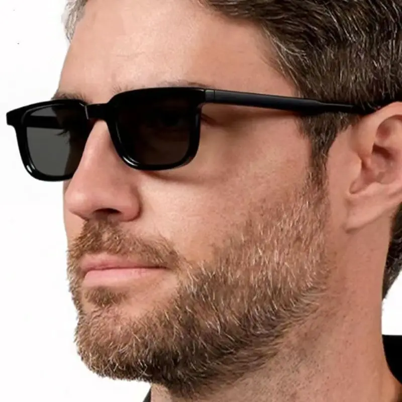 Lunettes de soleil rétro vintage colorées à petite monture carrée pour femmes, protection UV, style color-block, pour l'extérieur, également adaptées aux hommes