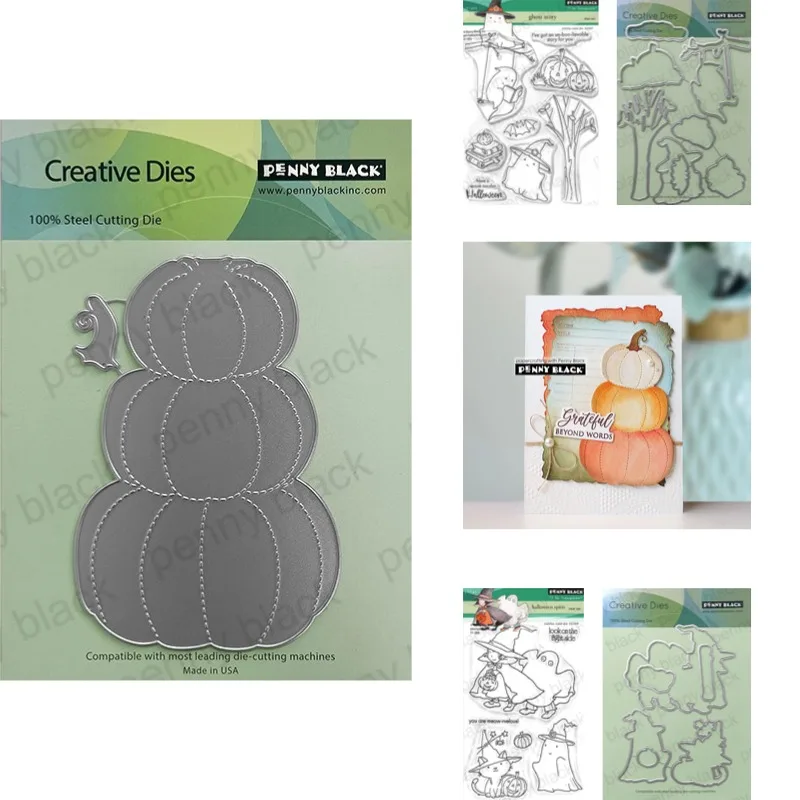 Girl Is Sweeping Up Fallen Leaves Stamps And Dies New Arrival 2026 Scrapbook Diary Decoration Stencil Embossing Template DIY