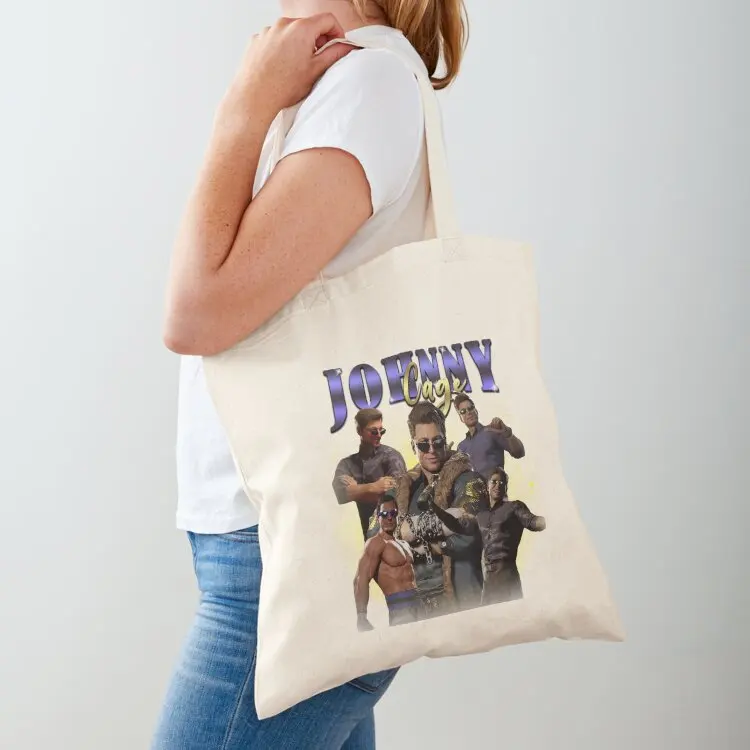 

Johnny Cage Mortal Kombat 1 Vintage Tote Bag Women's bags Women's handbag shoping bag large size bags