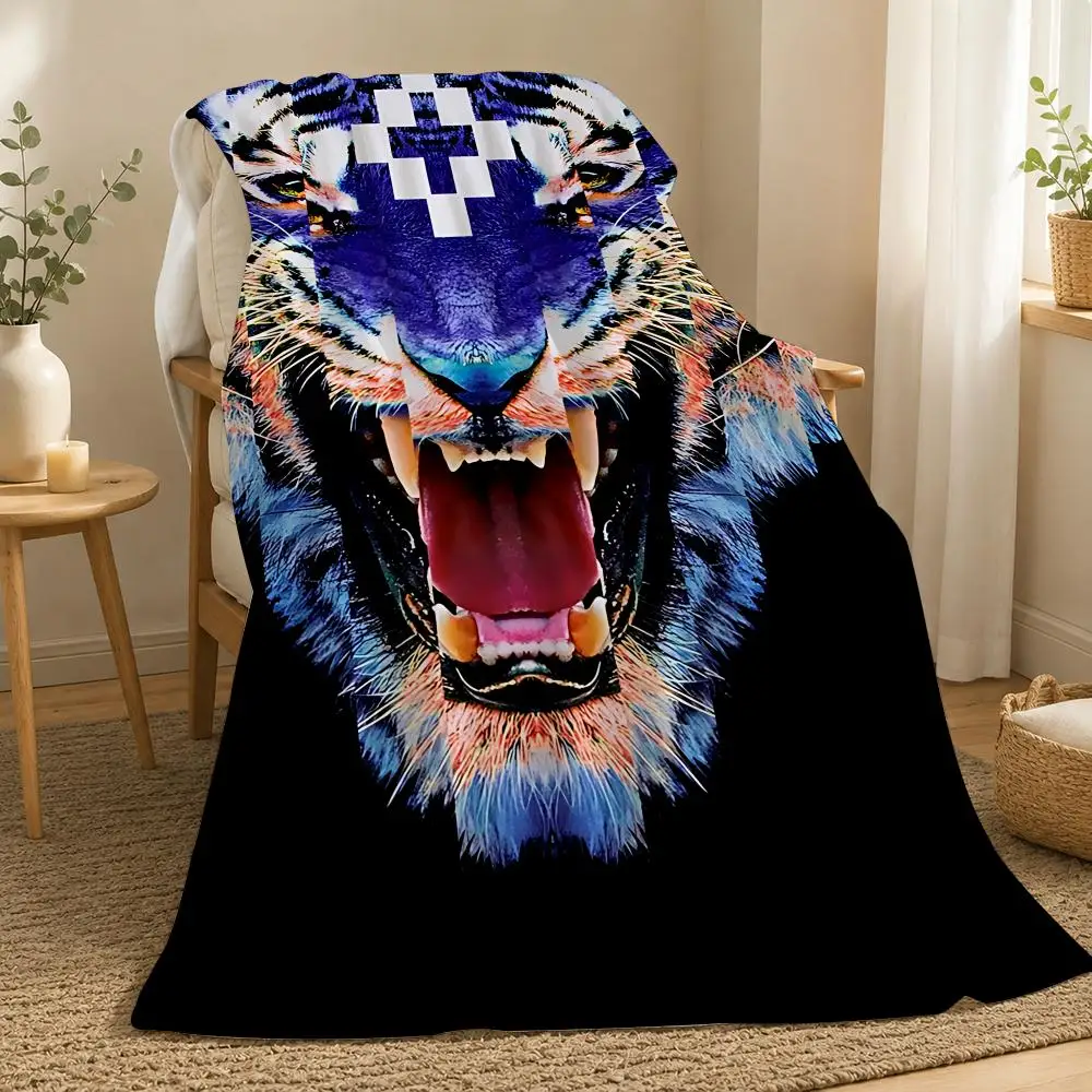 Marcelo Burlon Fashion Throw  flannel blanket, suitable for sofas, beds, offices,  exquisite gift blankets