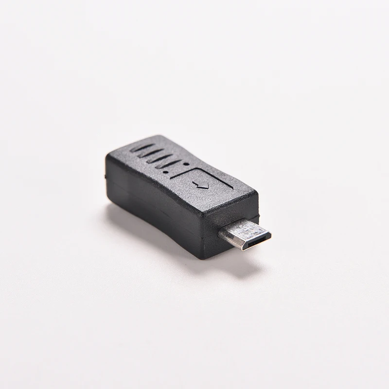 Micro to Mini Head Mini 5P Female to Micro 5P Male Adapter T-port Android Universal Data Cable Interface Car Navigation