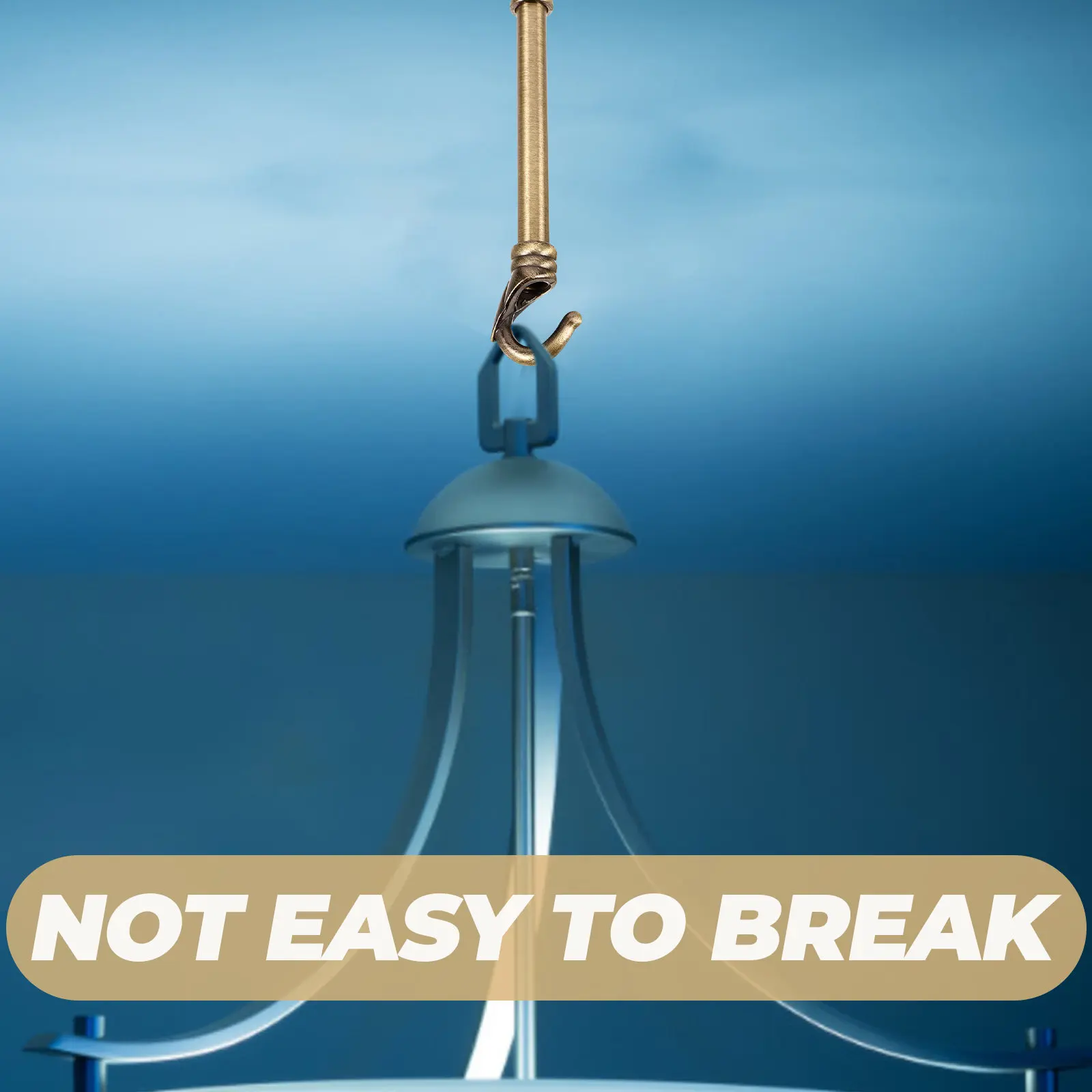 

Компактный, простой в установке подвесной светильник с крюком, прочная потолочная опора для лампы, для осветительных приборов на производстве и складах