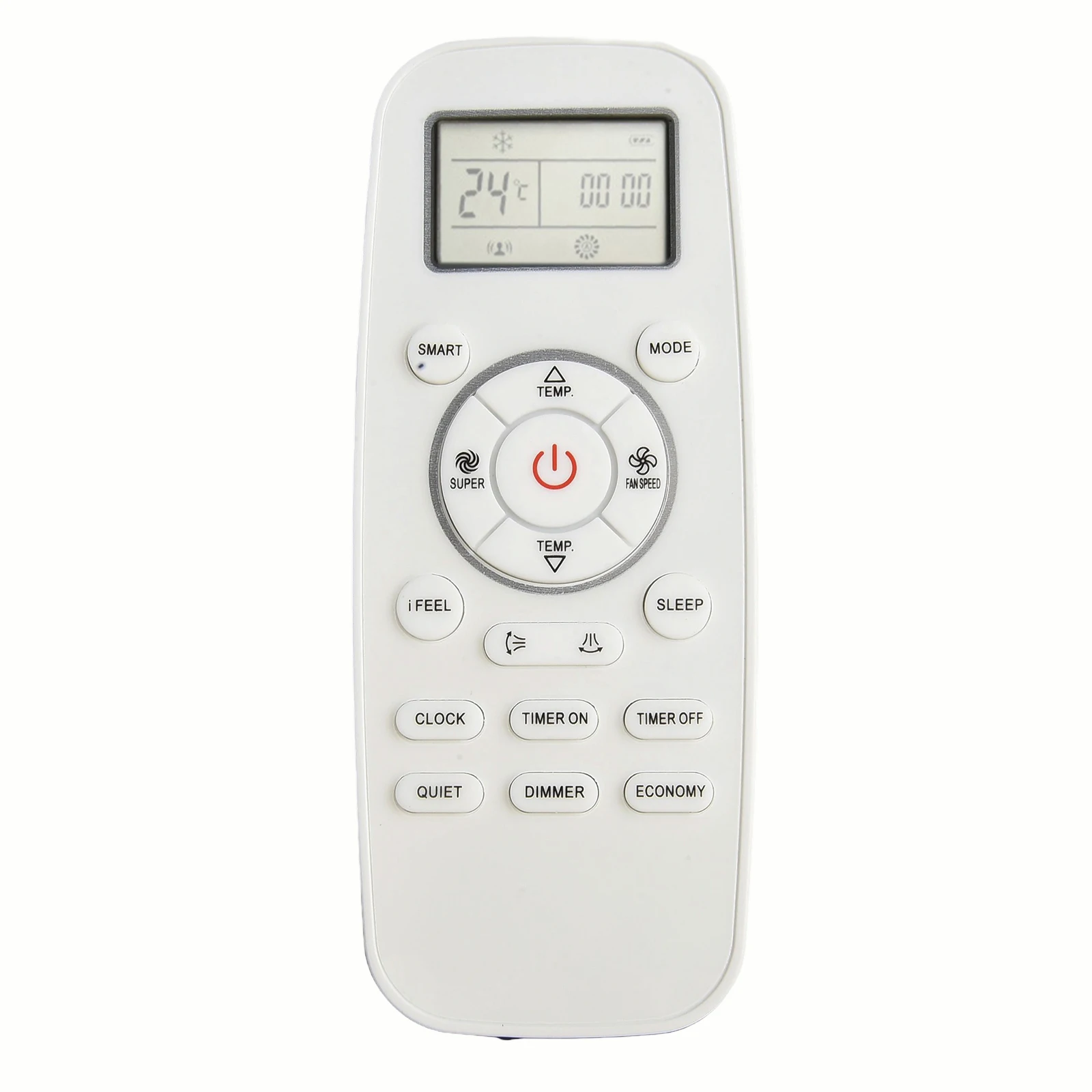 Ergonomic For Hisense Air Conditioner Remote Control for DG11L103 DG11L101 and DG11L104 Models Easy to Hold and Use
