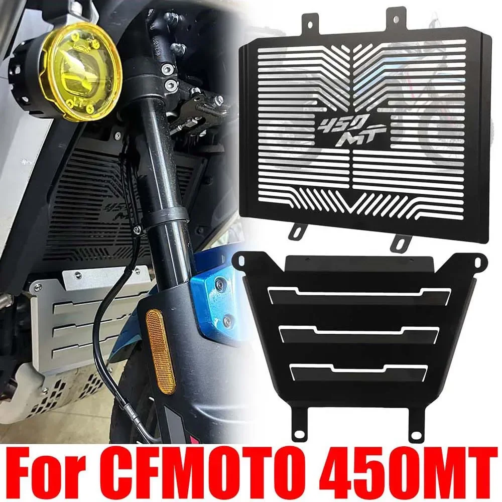 

Аксессуары для CFMOTO CF MOTO 450MT MT450 MT 450 MT Передняя защитная крышка двигателя зеркальная решетка радиатора