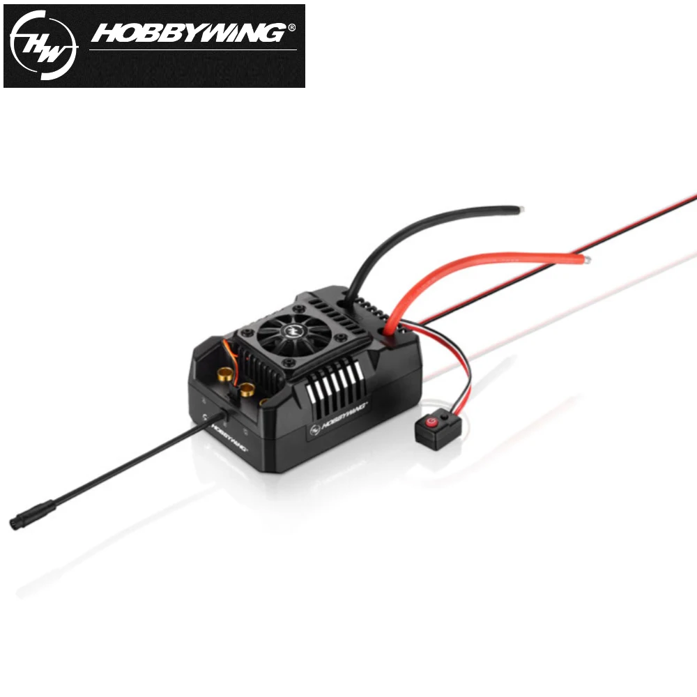 Hobbywing EZRUN MAX4 HV 300A 6-12S Brushless ESC & EZRUN 70125SD KV560 8-12S 4 Pole Brushless Sensored Motor For 1/5 Trucks Car