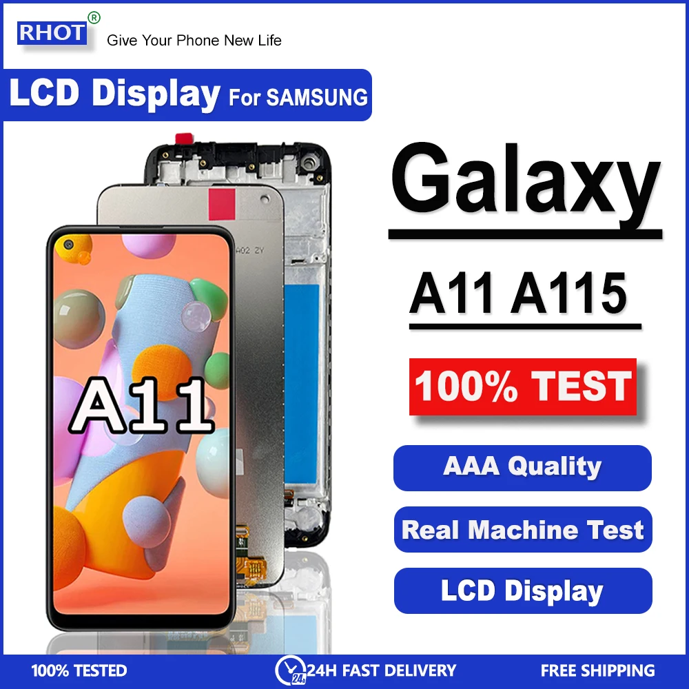 

6.4" For SAMSUNG Galaxy A11 LCD Display Touch Screen Digitizer Assembly For Samsung A115 LCD SM-A115F A125U LCD Screen Display