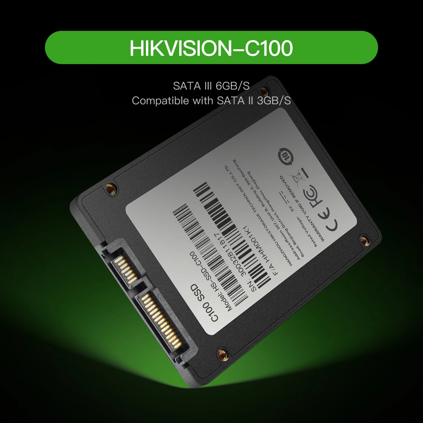 노트북용 HIKVISION 240GB/480GB/960GB SSD 내부 – PC 및 데스크탑 업그레이드용 SATA III 6Gbps 고속 2.5인치 SSD