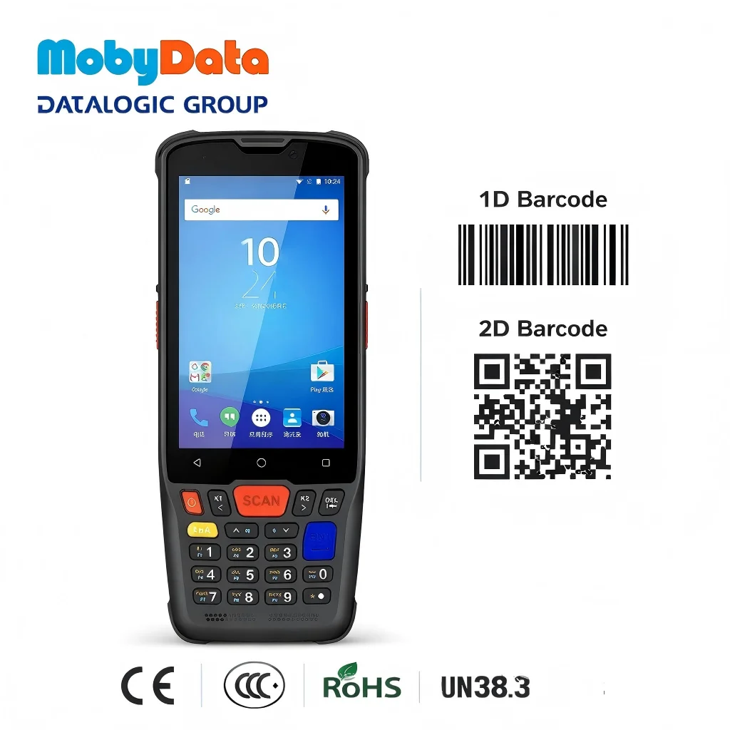 Mobydata SA88 Rugged Pda Android 14 4G Industrial PDAs Handheld PDA 1D 2D Qr Barcode Scanner Inventory PDA Data Terminal