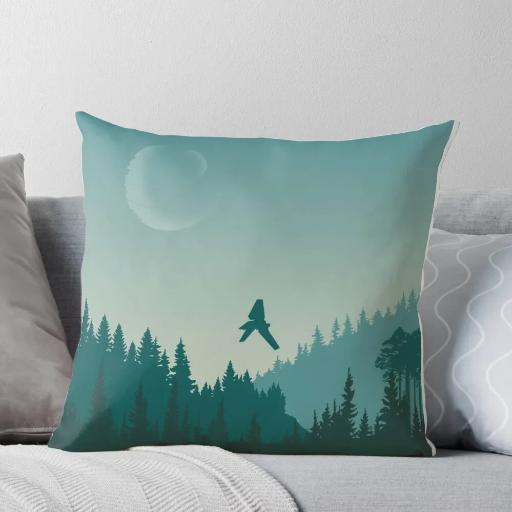 

Endor poster Throw Pillow Decorative Cushions For Living Room Sofa Covers For Living Room Sitting Cushion Covers For Sofas