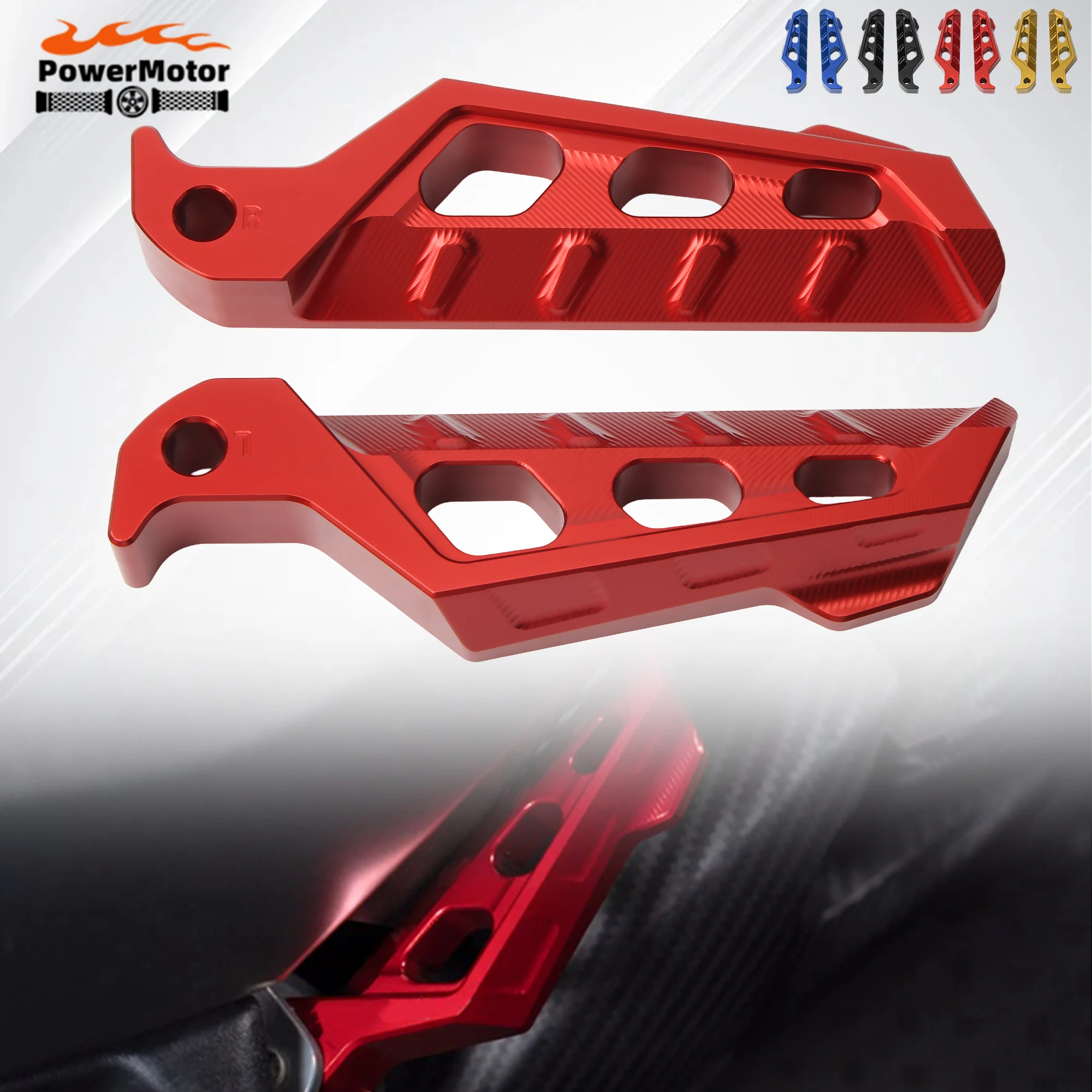 For Yamaha Motorcycle Foot Pedals CNC Aluminum Alloy Accessories for Nmax Xmax Tmax R1 R3 MTO3 NVX155 Scooter Modification Parts