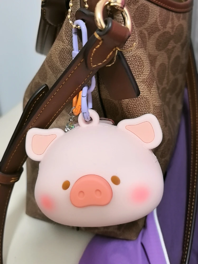 

Многофункциональный силиконовый ремешок для телефона Lulu The Piggy, регулируемый съемный ремешок через плечо, подвесная веревка, силиконовая сумка, подвеска