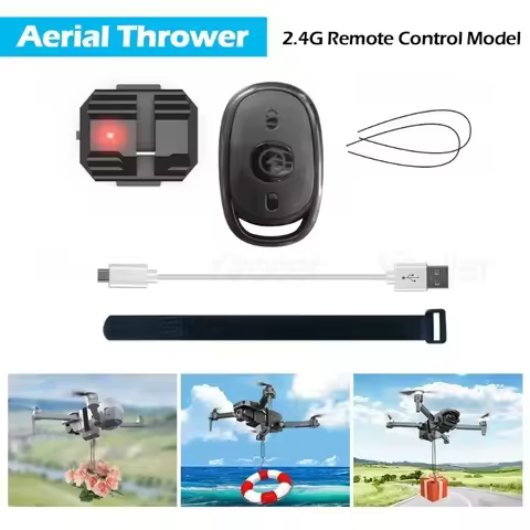 Universal Drone Airdrop System For DJI Mini 3 Pro/Mavic 3/Mini 2/AIR 2/3S/Mavic 2/SJRC F11S/Fimi X8 SE Drone Gift Throw Thrower