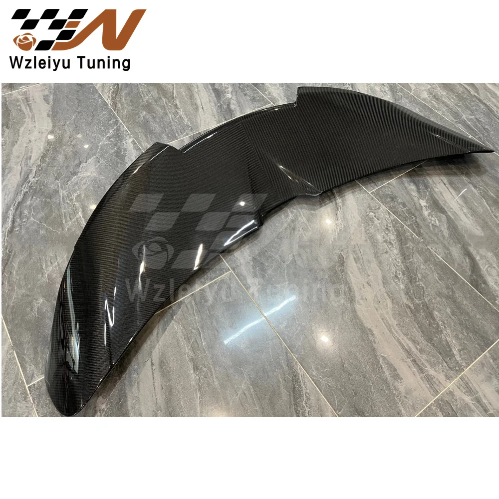 R Style Dry Carbon Rear Trunk Spoiler Wing Kit Fit For 720S High Quality Fitment