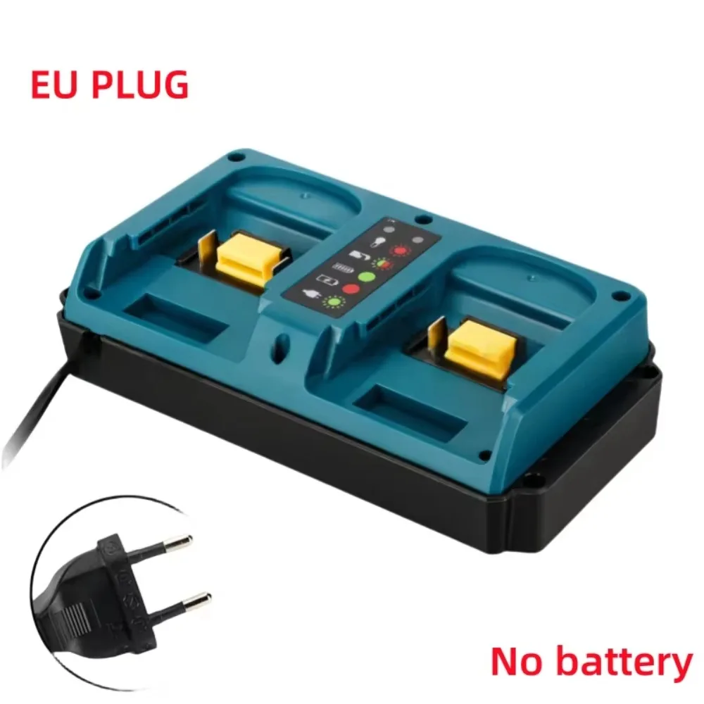 Charger Station Dual Port for 18V LXT Lithium Battery, Portable Fast Charger for BL1830 BL1860B BL1850B BL1430