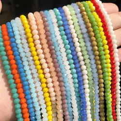 2 3 4mm High Quality Rondell Austria Faceted Crystal Beads Round Glass Beads Loose Spacer Bead For Jewelry Making Diy Earrings