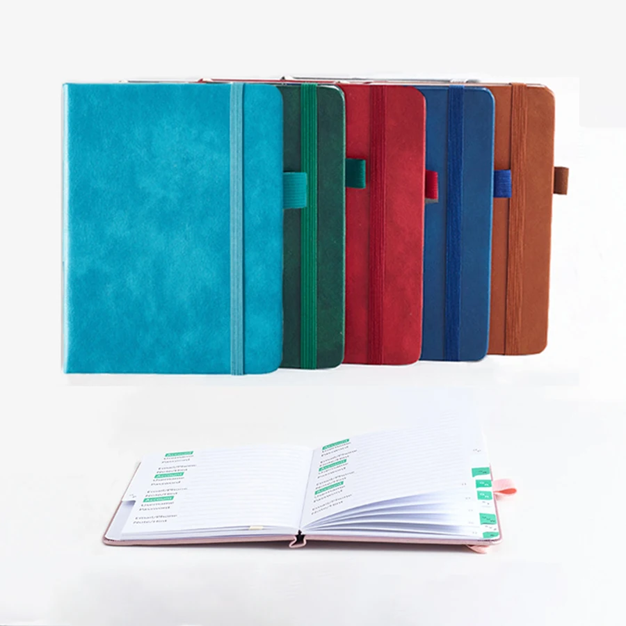 1pc Compact Password Keeper Book with Alphabetical Tabs,Size 4.7*6.1
