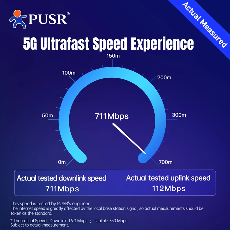PUSR BE6500 Dual-Band Gigabit 5G NR WiFi7 Router Fixed Wireless Access FWA Qualcomm X62 4 PoE 2.5G LAN Ports NR370i