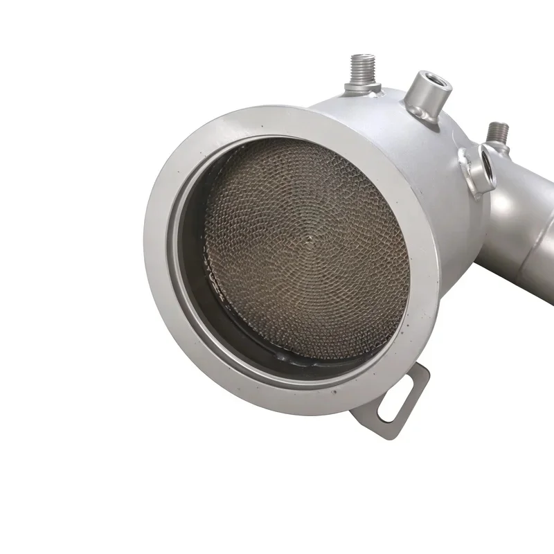 High Quality Catted Exhaust Downpipe With Catalytic Core Interior Accessory