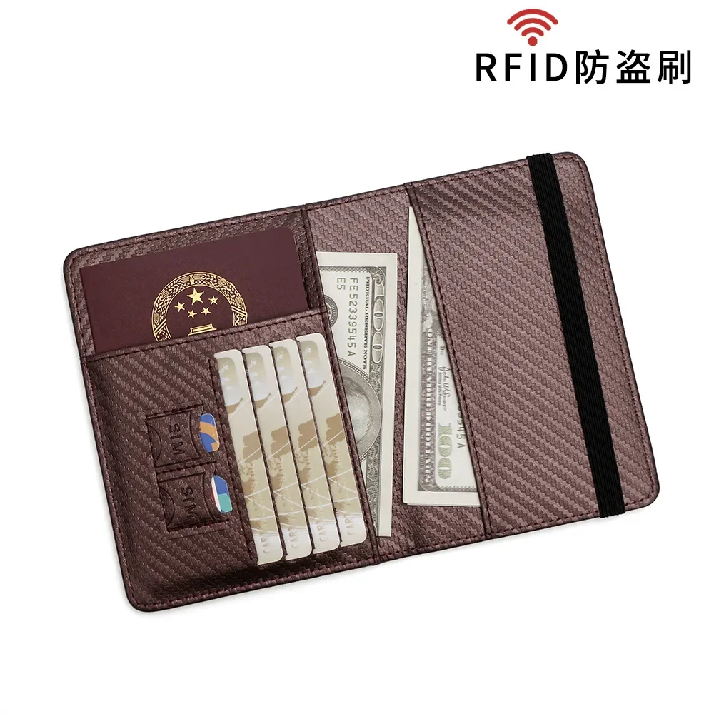 Travel Passport Covers Card Holder Multi-function ID Bag US Dollar Coin Purse