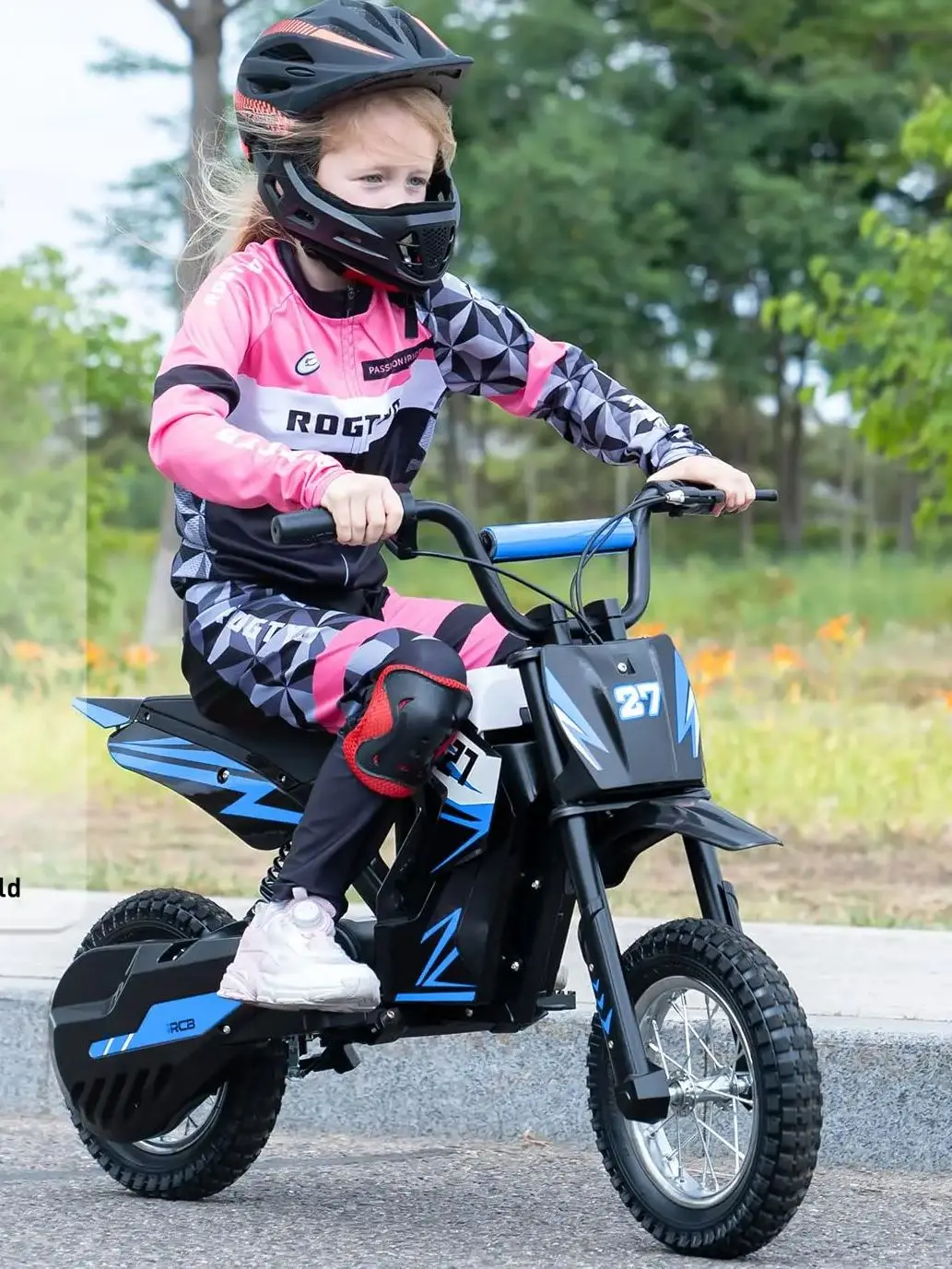 AliExpress RCB Kids Electric Motorbike - R9X Electric Motorcycle for Children, Up to 15.5 MPH & 9.3 Mile Range, Ride On with 36V 4Ah Motor