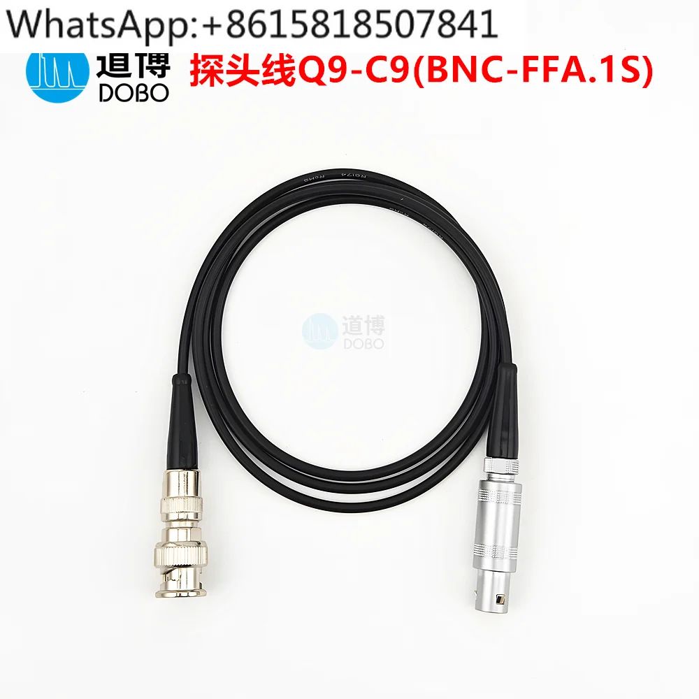 Q9-C9 Ultrasonic flaw detector probe cable BNC-FFA.1S non-destructive testing high frequency connection special data cable