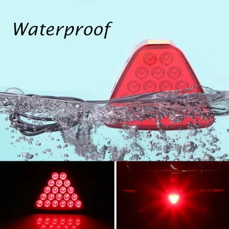 f1スタイルのブレーキライト車のリアライトスイベルストップライトリモートコントロールbmw-e46e90f10用の安全リバースライト