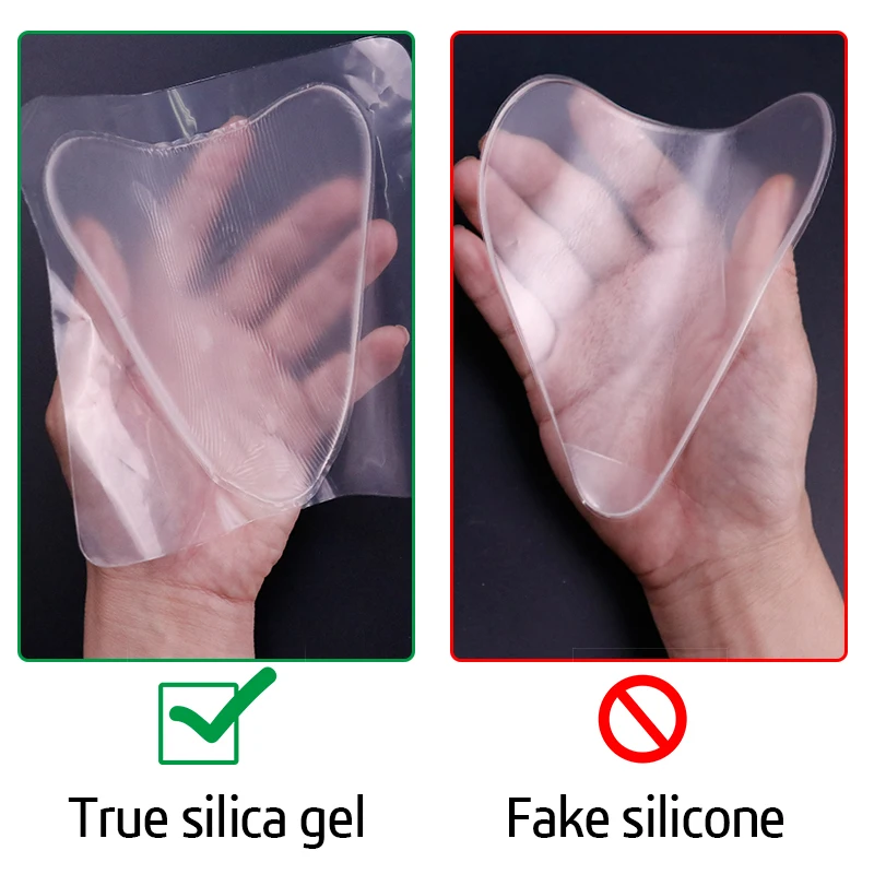 Reusable Anti Wrinkle Face Neck  Chest Hand Eye Nose Pad Silicon Transparent Anti Microgroove Removal Sticker Skin Care Patch