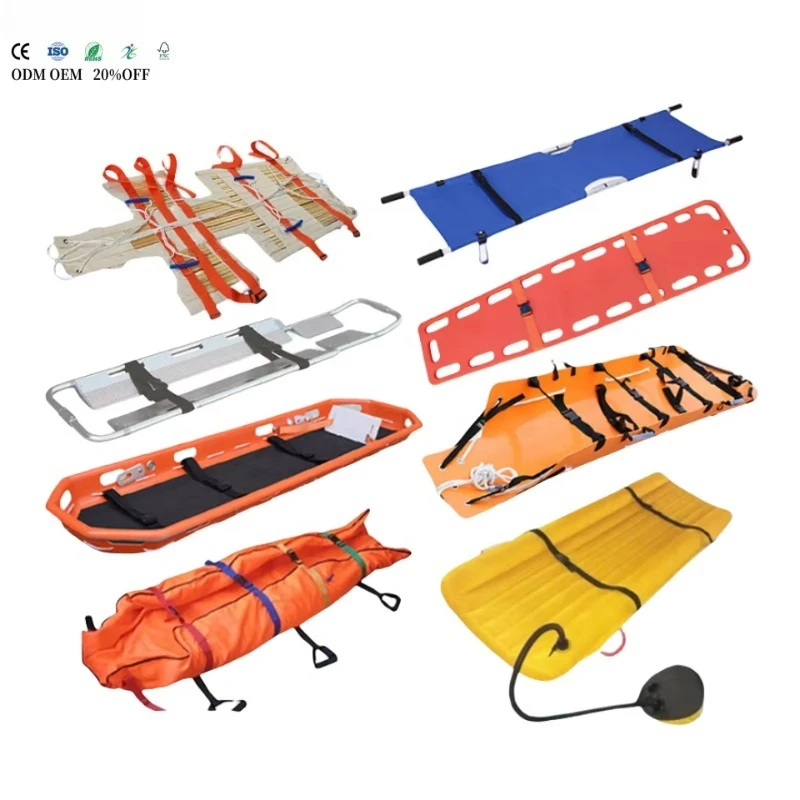Factory Wholesale Multifunctional Water Rescue Stretcher Fire Emergency Portable First Aid Stretcher