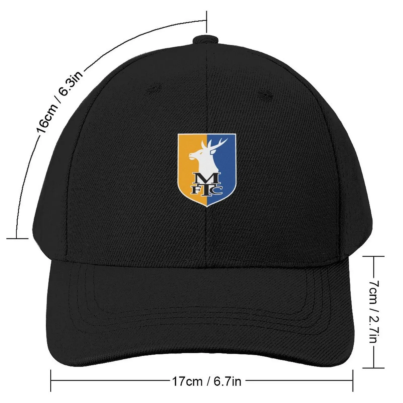 Fabulous Mansfield Town FC Baseball Cap Streetwear tea Hat Vintage Luxury Brand Women Men's