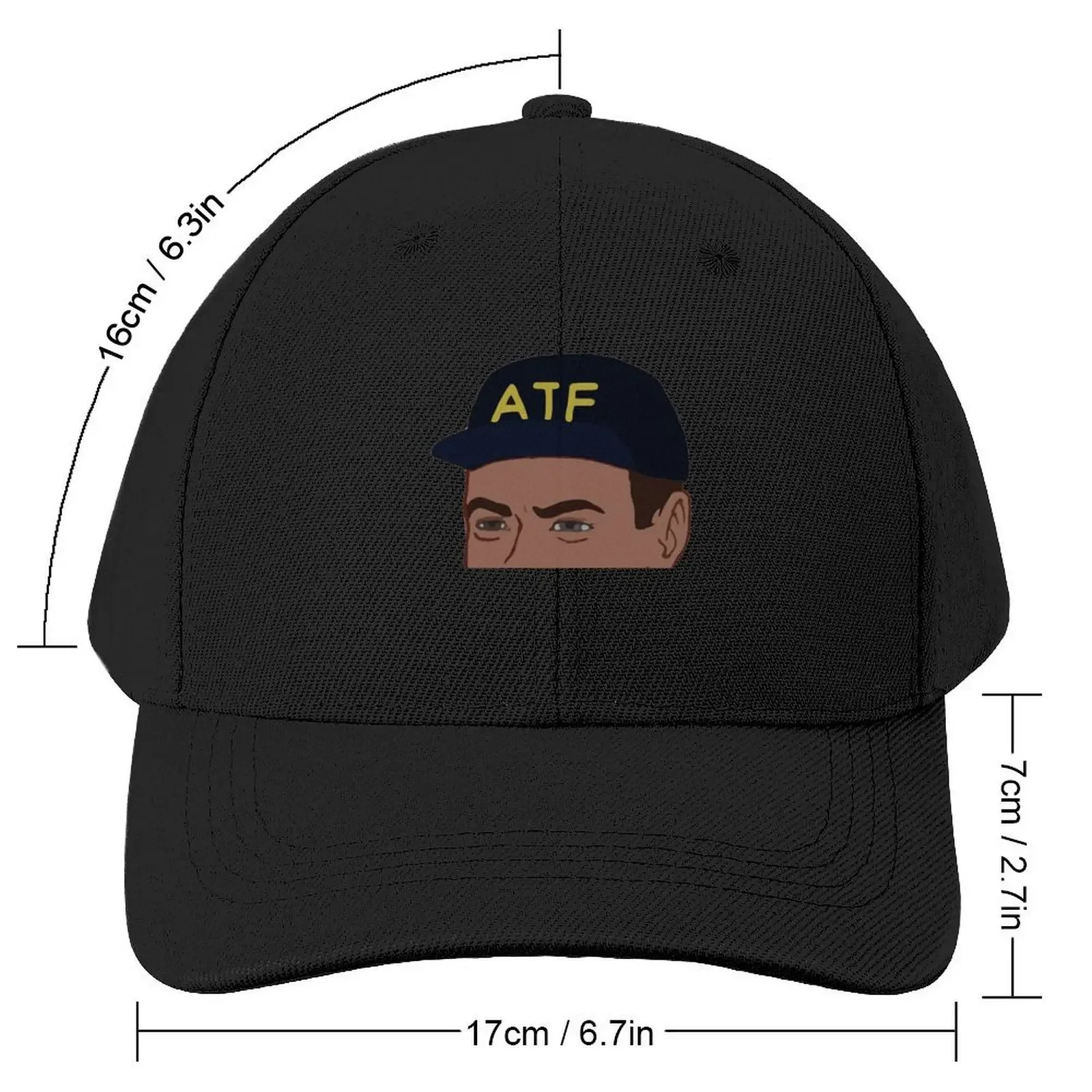 Pocket ATF Agent Baseball Cap New In Hat Golf Hat Ball Cap Men Luxury Brand Women's