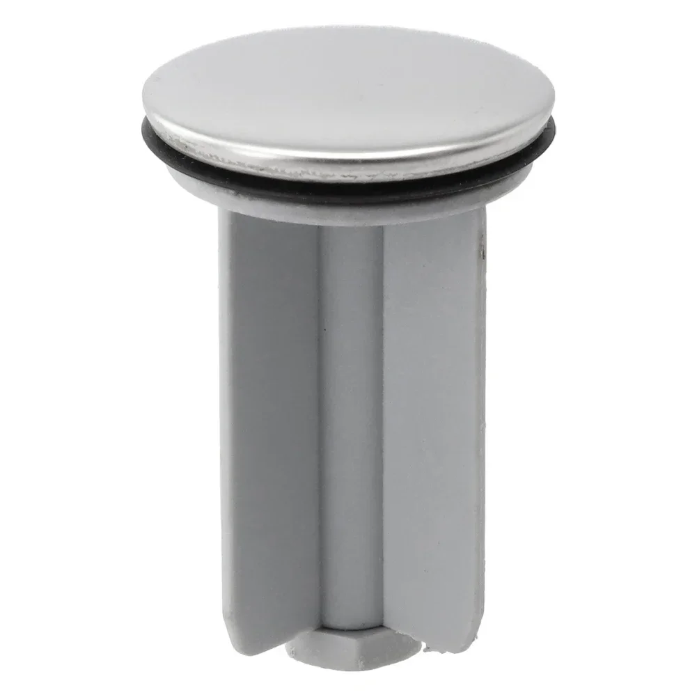 High Quality Practical Wash Basin Plug Copper Cover Replacement Drain Plug Stopper Grey 1pc Available Wash Basins