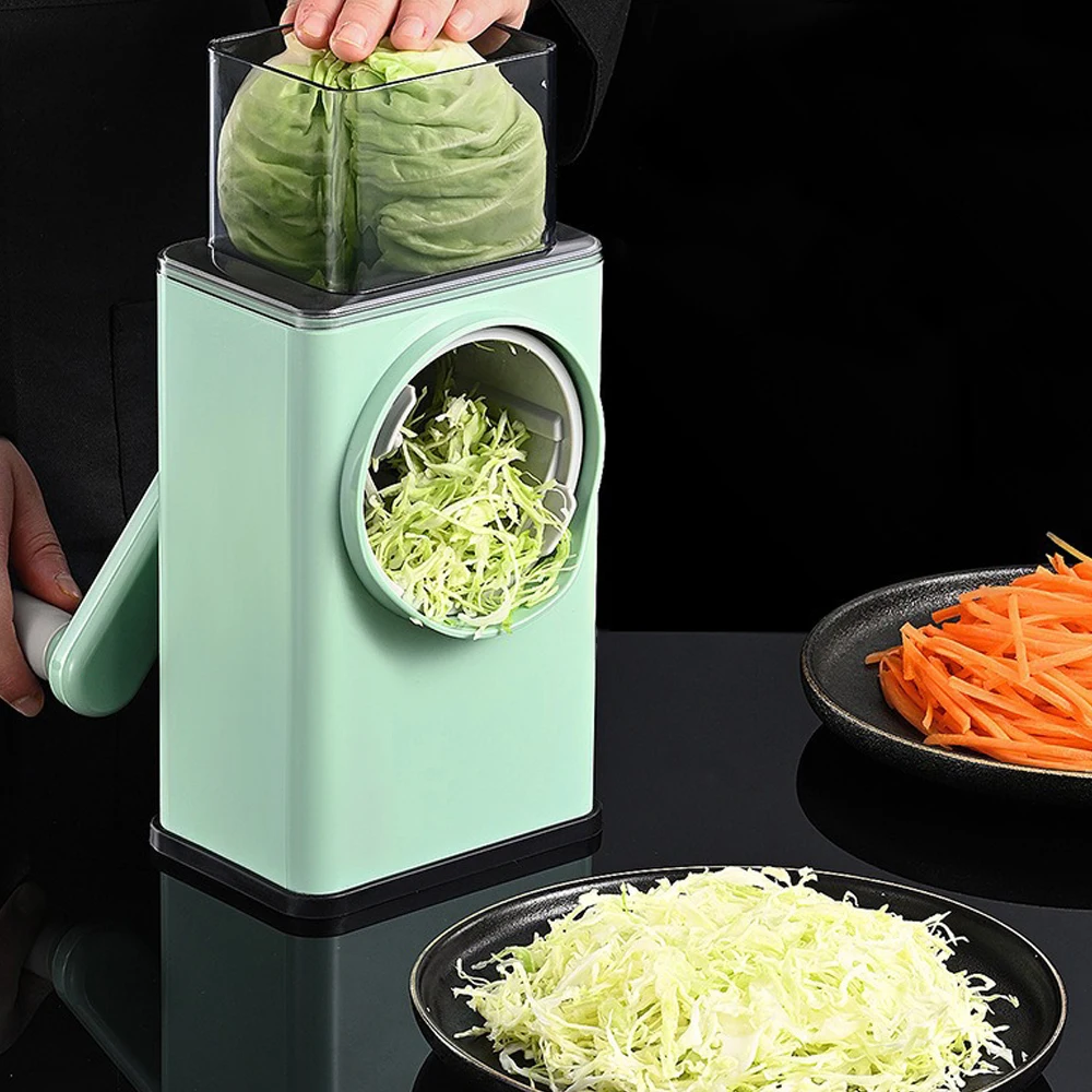 Multifunction Vegetable Slicer Cutter Grater Vegetable Chopper Round Cutter Potato Spiralizer Shredders for Kitchen Use