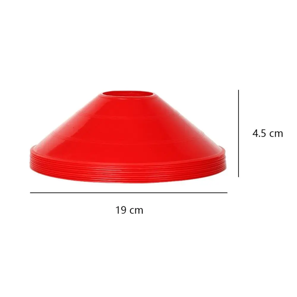 Colorful Football Training Equipment Thickened Durable Agility Disc Cone Plastic Stand Soccer Training Markers