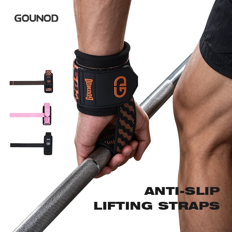 GOUNOD Hebegurte Hochbelastbar Rutschfest Gym Gewichtheben Powerlifting Kreuzheben Workout Training Fitness Übung Sport