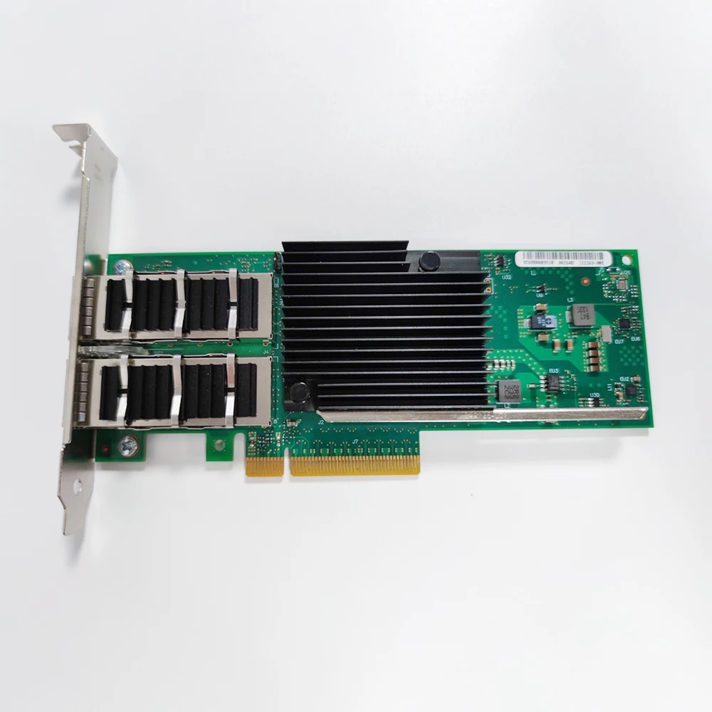 Kartu jaringan optik untuk Intel XL710-QDA2, Dual Port 40Gb QSFP + Server