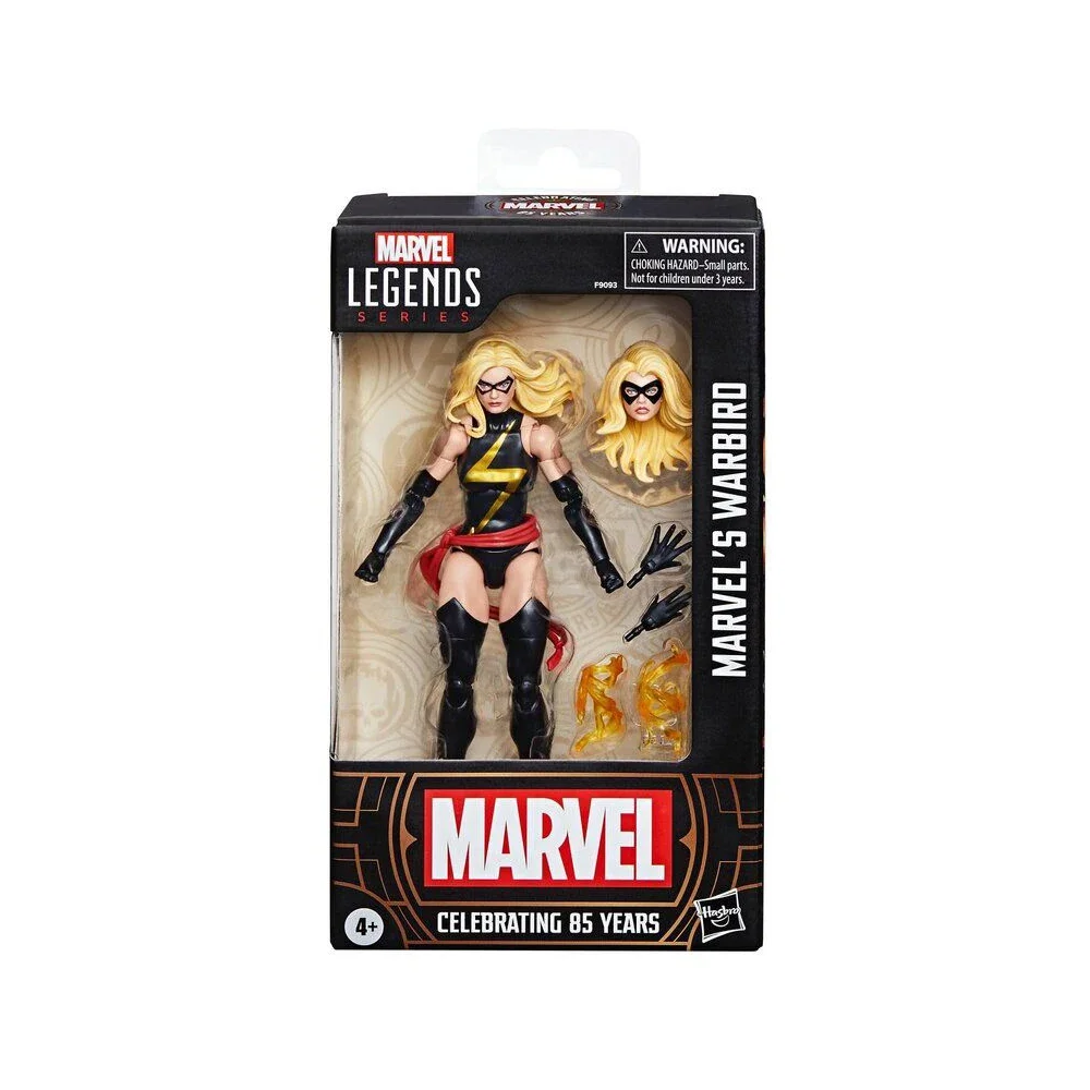 Figuras de acción de Marvel Legends, juguetes coleccionables, 85 ° aniversario, exclusivo Warbird Carol Danvers, Ms Marvel 6"