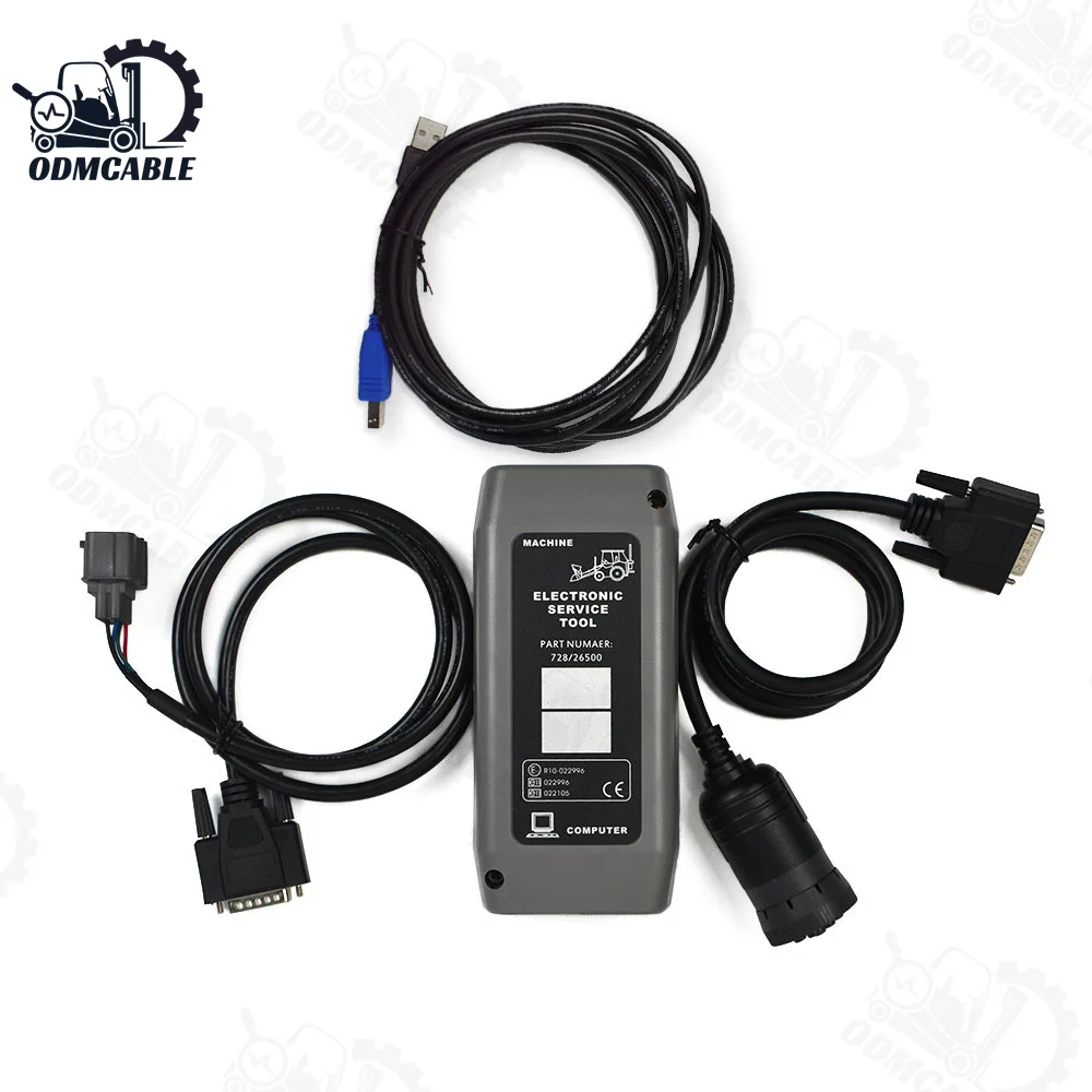 

For JCB Service Master 4 (1.73.3) software JCB Electronic Service Tool Interface for construction Equipment diagnostic tool